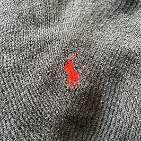 Navy Polo V Neck Sweater NWOT or EUC - Picture 3 of 3